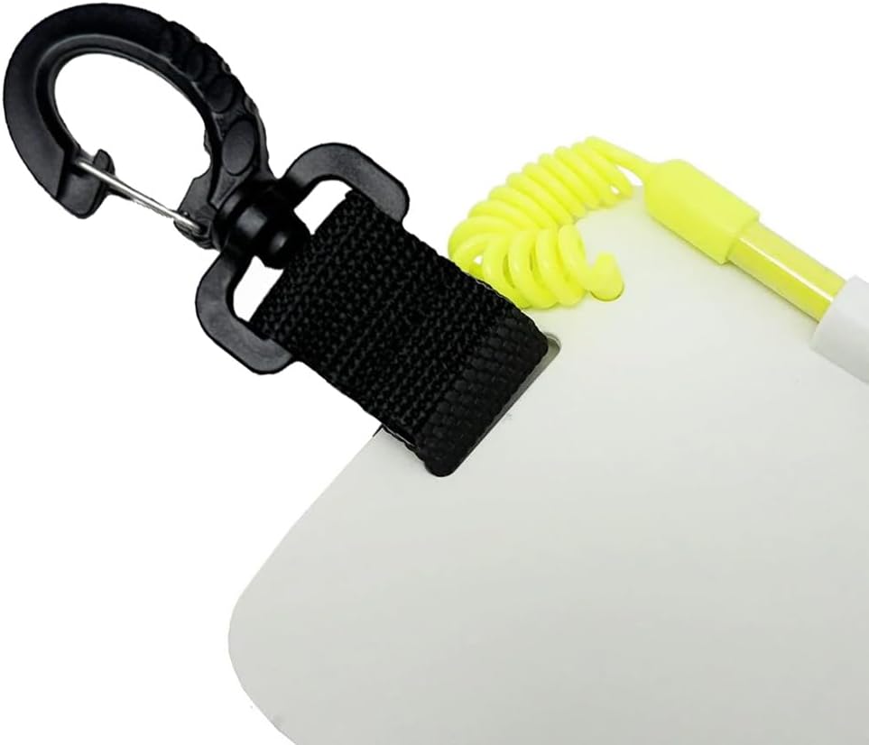 Scuba Choice Dive Slate for Underwater Communication - Durable Writing Surface for Scuba Diving & Snorkeling, Includes Pencil, Clip & Strap - Image 3