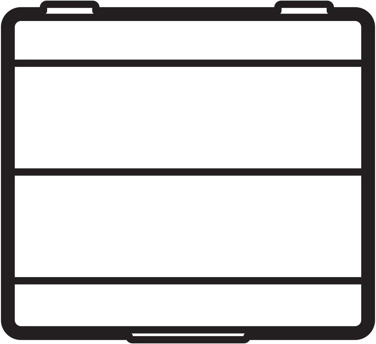 Flambeau Outdoors 00330 Medium Spinnerbait Box, Fishing Bait and Lure Organizer, Clear - Image 5