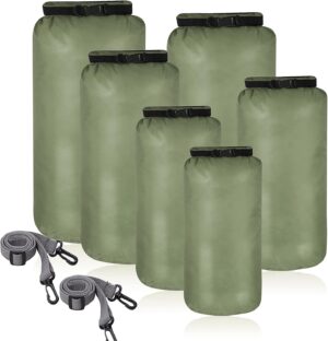 Shappy 6 Pcs Waterproof Dry Bag Set...