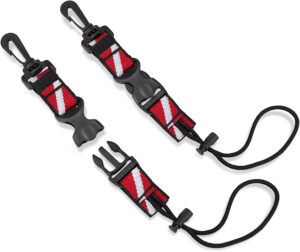 2Pack Scuba Lanyard Clip, Heavy Dut...