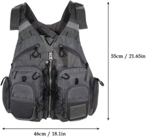 JKSPORTS Fly Fishing Vest – F...