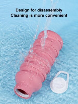 Collapsible Water Bottles, Reusable...
