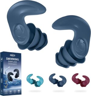 Swimming Ear Plugs for Adults – 3...
