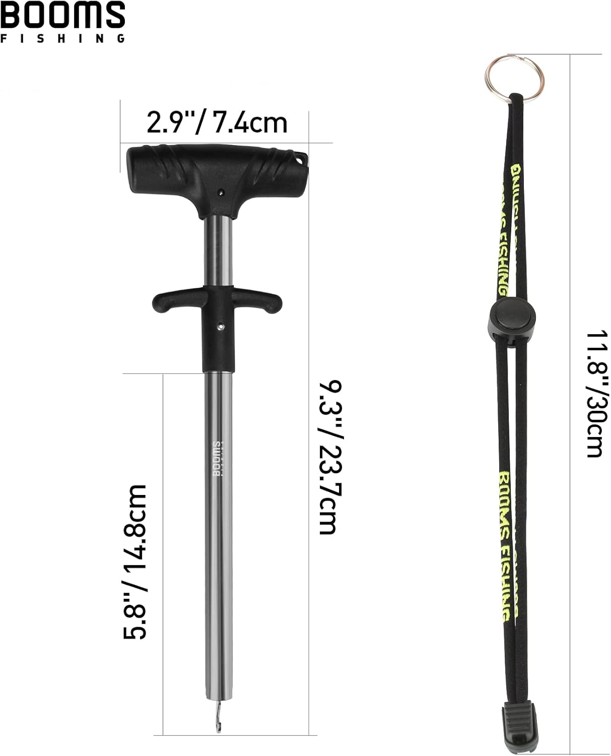Booms Fishing R2 Hook Remover Squeeze-Out Fish Hook Tools 3 Colors Available - Image 6