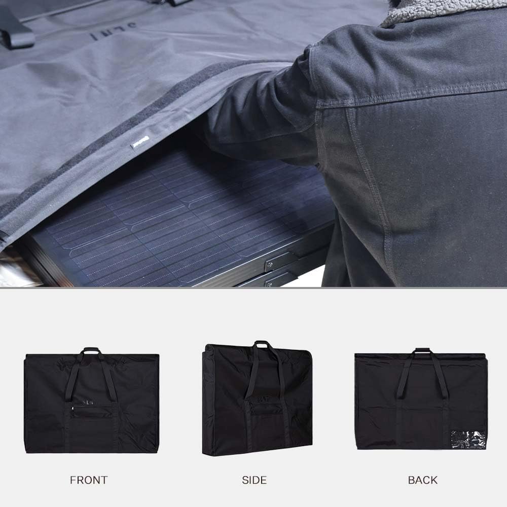 Silent Pocket SLNT Utility Faraday Bag for Solar Panels and Large Electronic Devices Water Resistant Nylon, Multishield Blocks Wireless Signals - Protects from Hacking, Spying - Image 2