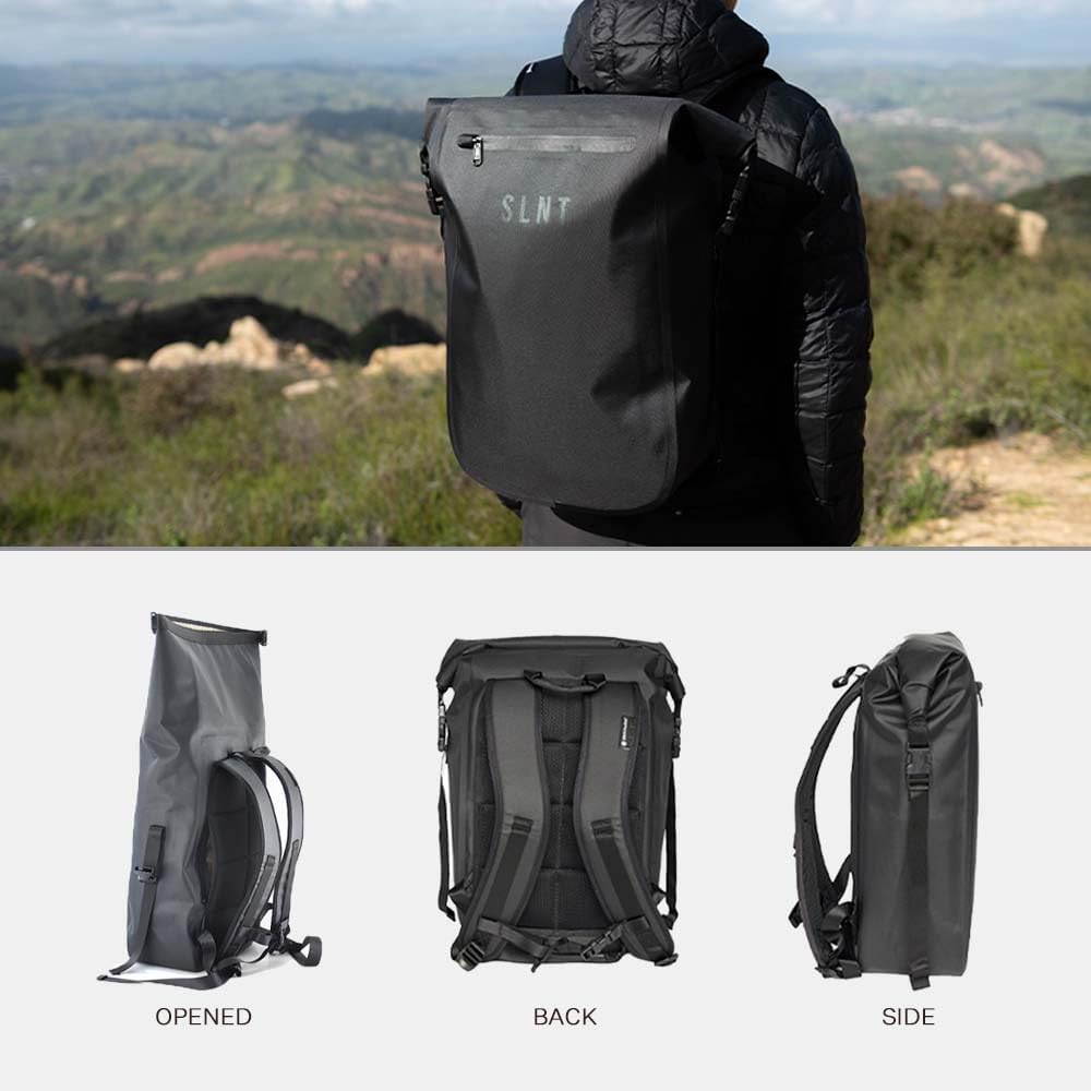 Silent Pocket SLNT Faraday Waterproof Backpack Signal Blocking Dry Bag Protects Against Identity Theft for Work, Travel, Hiking - Blocks RFID, WiFi, Bluetooth, NFC, Cellular, GPS, EMF - Image 2