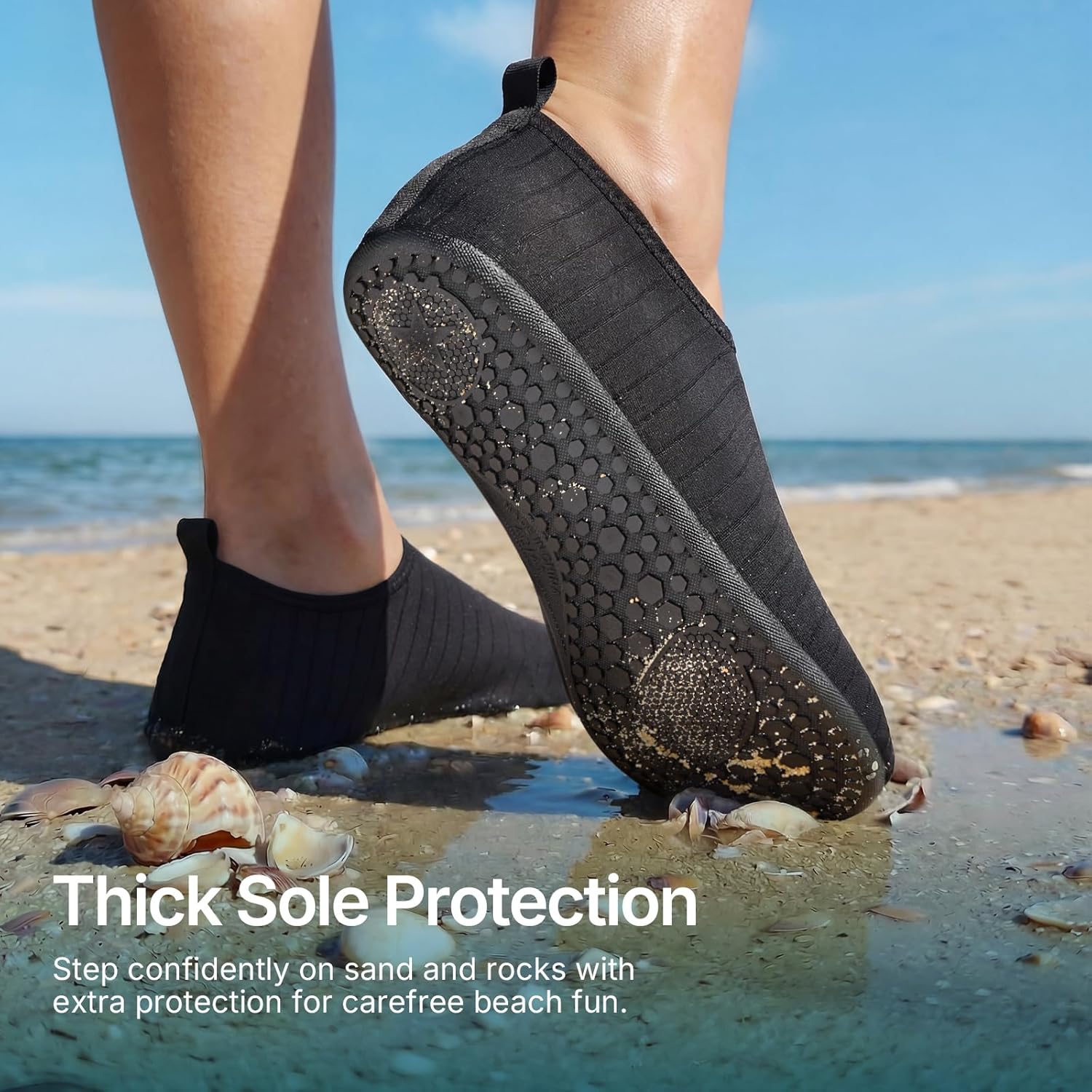 Water Shoes for Women Men Quick-Dry Aqua Socks Swim Beach Barefoot Yoga Exercise Wear Sport Accessories Pool Camping Must Haves Adult Youth Size - Image 2