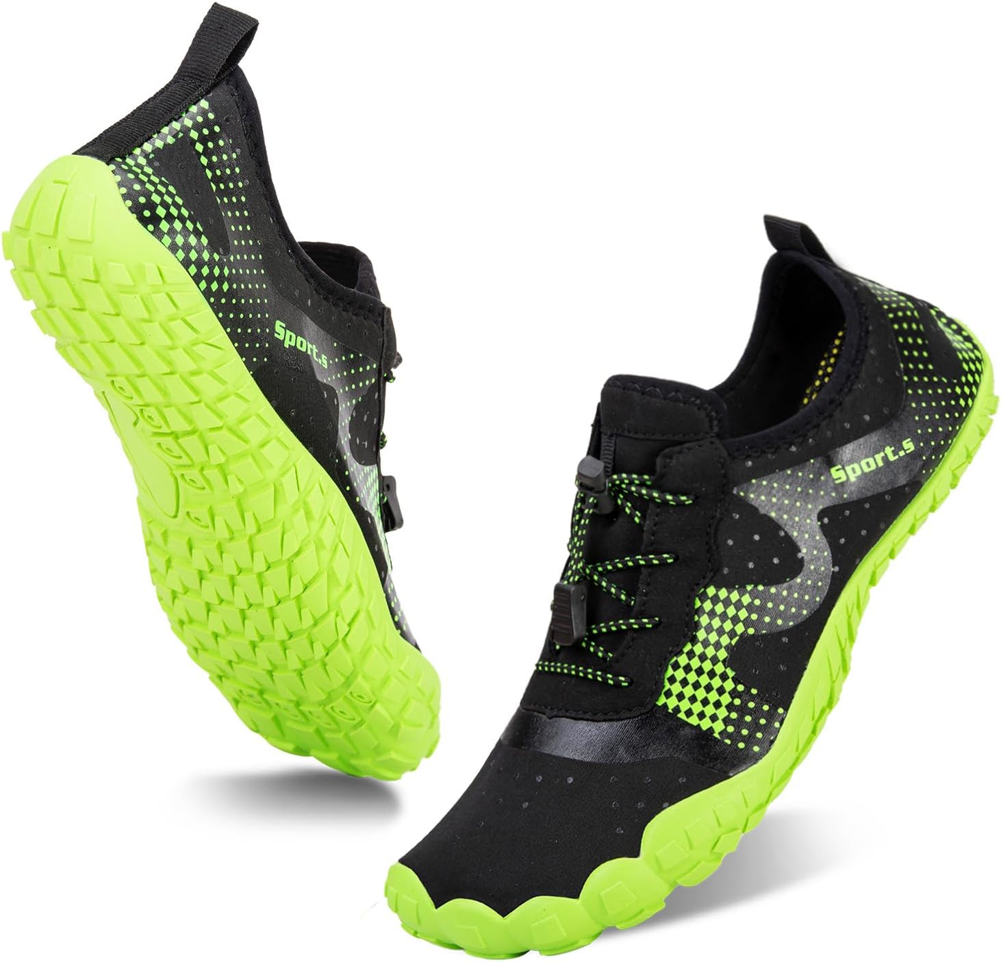 Water Shoes for Men Barefoot Quick-Dry Aqua Sock Outdoor Athletic Sport Shoes for Kayaking, Boating, Hiking, Surfing, Walking - Image 2