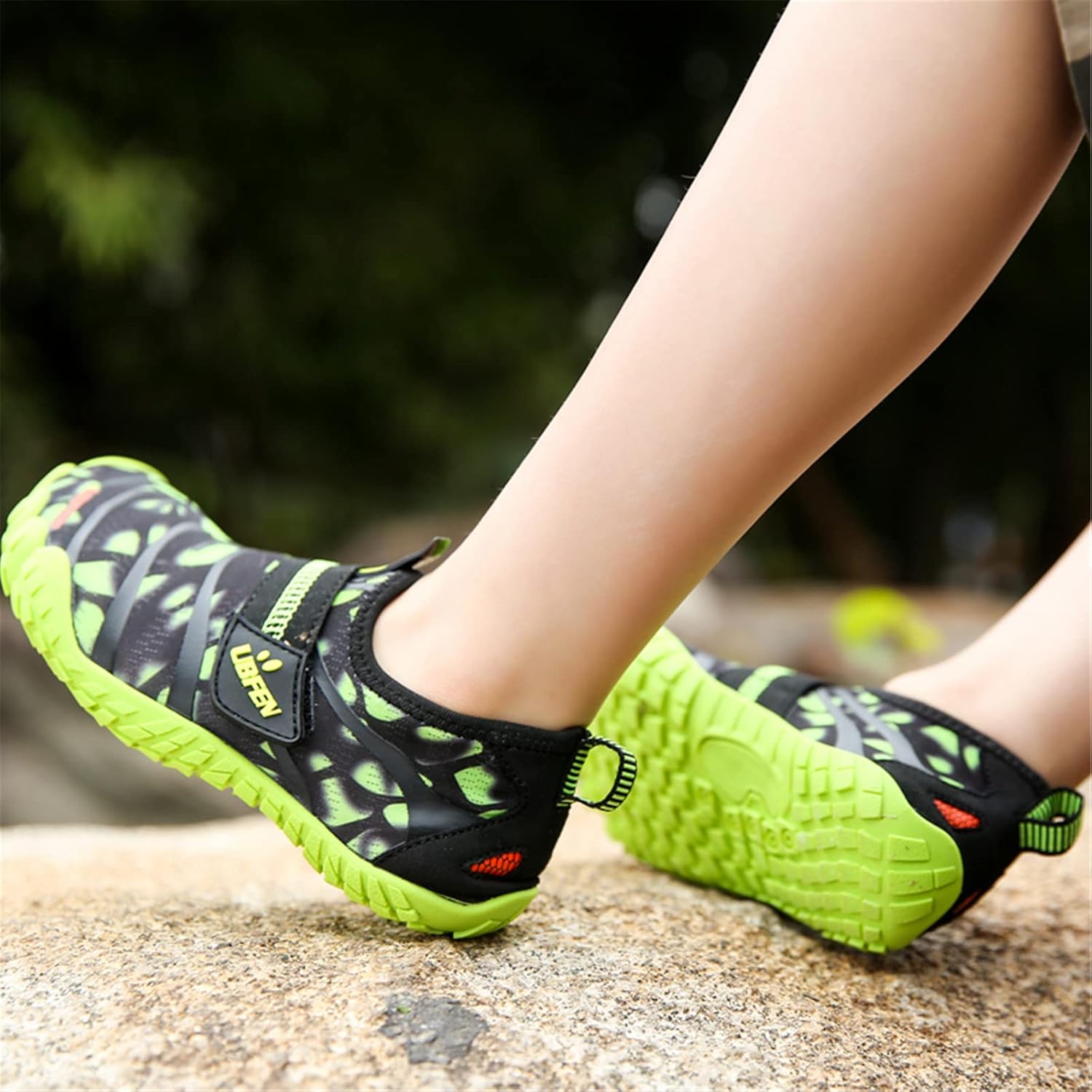 UBFEN Water Shoes for Kids Boys Girls Aqua Socks Barefoot Beach Sports Swim Pool Quick Dry Lightweight Toddler Little Big Kid - Image 7