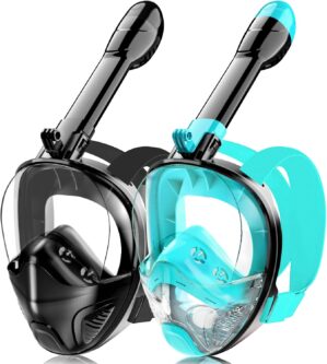 Full Face Snorkel Mask for Adults T...