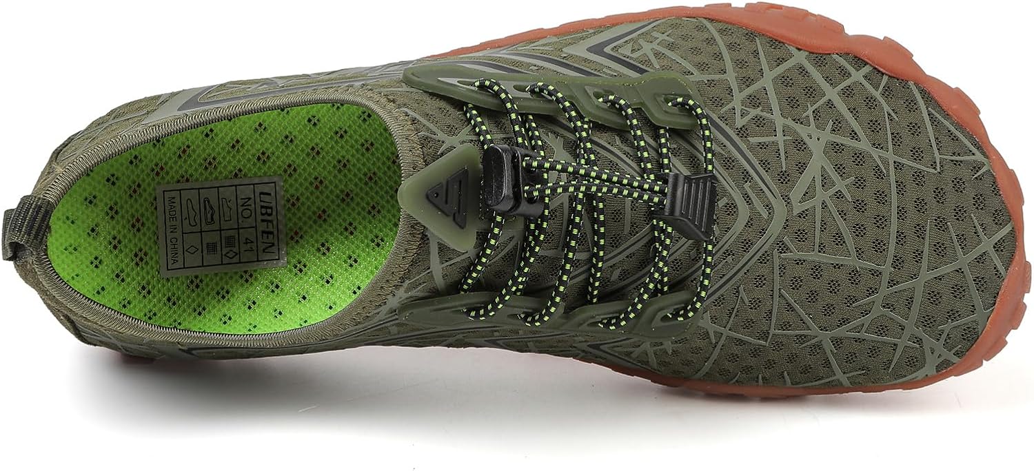 UBFEN Water Shoes Aqua Swim Shoes Mens Womens Beach Sports Quick Dry Barefoot for Boating Fishing Diving Surfing - Image 5