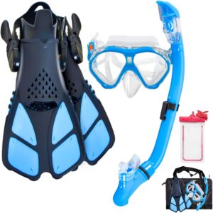 Kids Snorkeling Set Children Mask F...