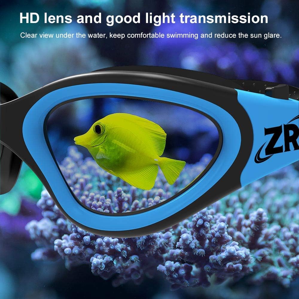 ZIONOR Swim Goggles, Upgraded G1 Polarized Swimming Goggles Anti-Fog for Adult Men Women - Image 9