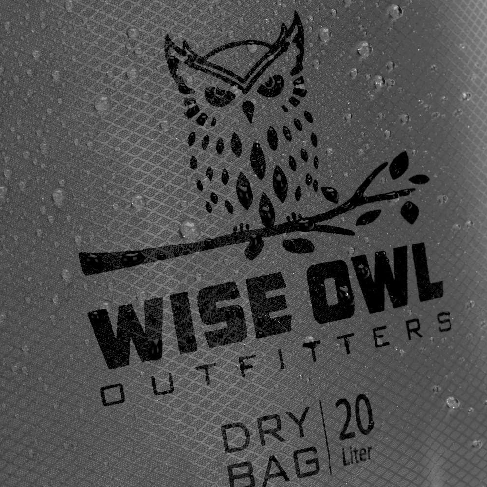 Wise Owl Outfitters Waterproof Dry Bag 3-Pack – Lightweight & Airtight 5L/10L/20L Small & Large Dry Bags for Kayaking, Beach, Travel, Boating, Hiking - Image 6