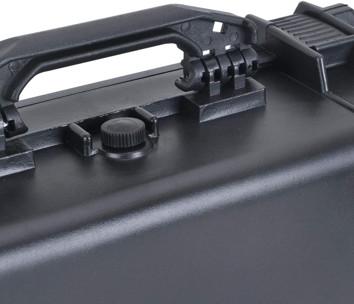 MEIJIA All Weather Portable IP67 Waterproof Protective Case, Hard Camera Case with customizable foam, Perfectly Protection of Camera, Drones,Pistols,Lens,Equipments,Black,18.5 x14.06x6.93inches - Image 8