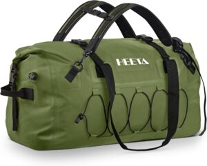 HEETA Waterproof Duffel Bag Motorcy...