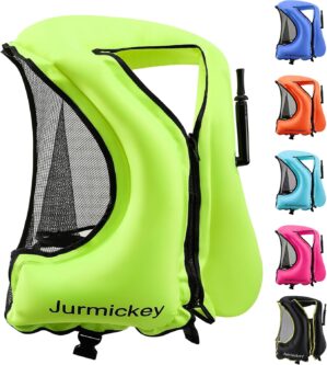 Snorkel Vest for Adults, Inflatable...