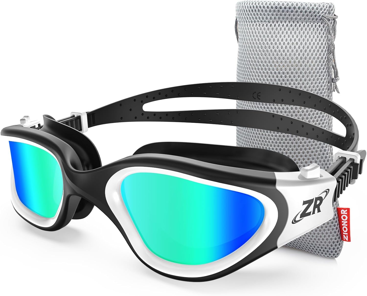 ZIONOR Swim Goggles, Upgraded G1 Polarized Swimming Goggles Anti-Fog for Adult Men Women