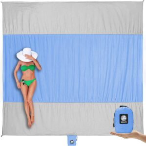 WEKAPO Beach Blanket Sandproof Wate...