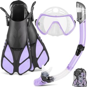 ZEEPORTE Mask Fin Snorkel Set, Trav...