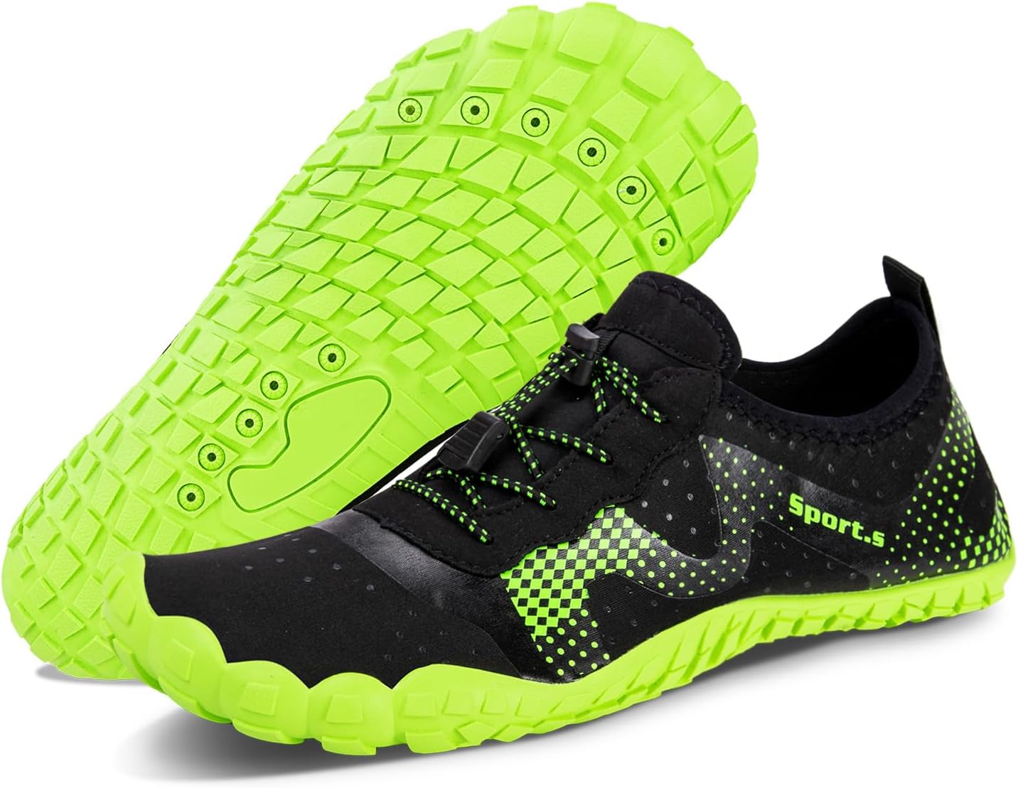 Water Shoes for Men Barefoot Quick-Dry Aqua Sock Outdoor Athletic Sport Shoes for Kayaking, Boating, Hiking, Surfing, Walking - Image 3