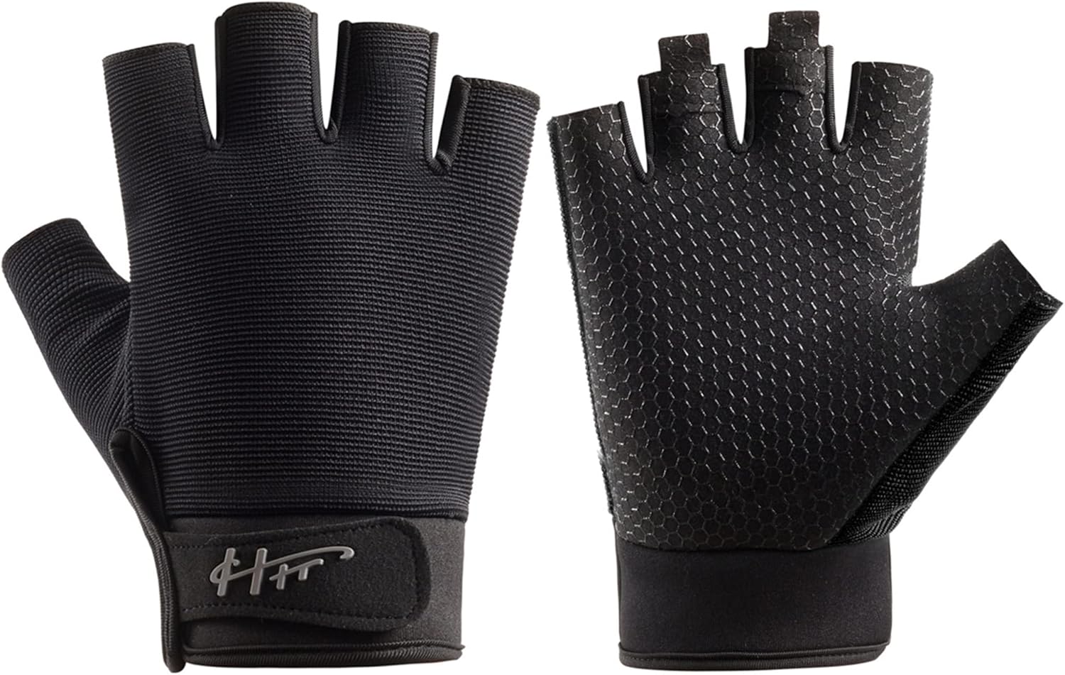 Fingerless Gloves - Multipurpose Water & Sports Gloves for Fishing, Sailing, Rowing, Kayaking & More - Men & Women