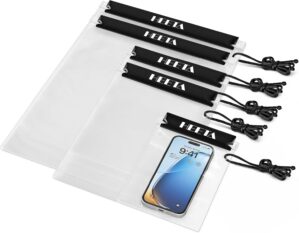 HEETA 5-Pack Clear Waterproof Dry B...