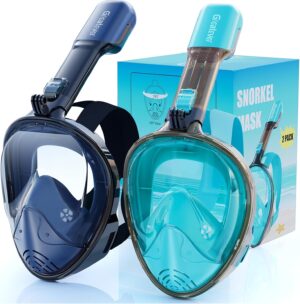 Greatever Full Face Snorkel Mask, S...