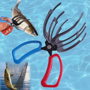 3 Claw Fish Gripper, Fishing Pliers...