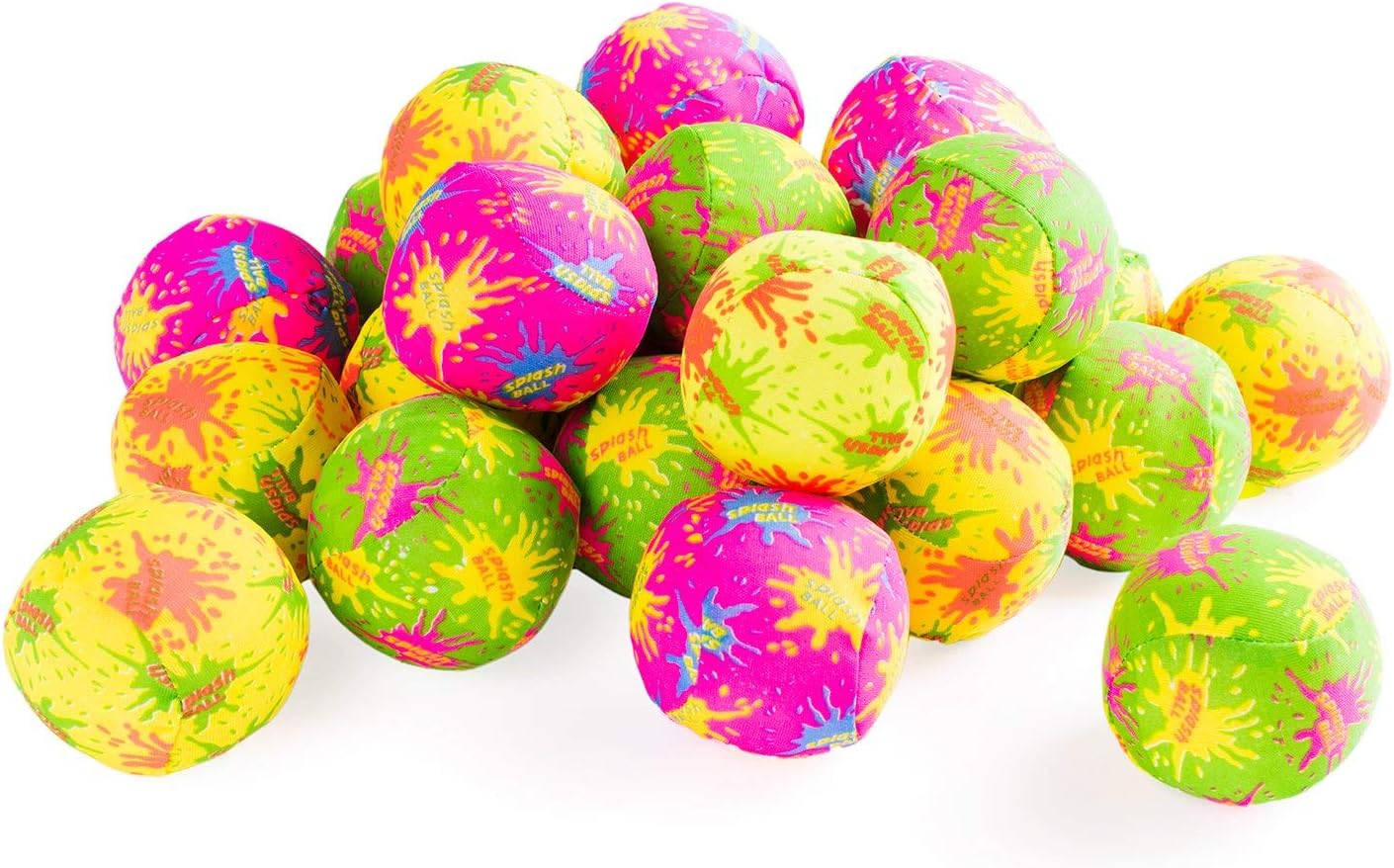 Super Z Outlet Water Splash Balls for Pool, Summer Beach Soaking Games and Fun Children Party Activities (12 Pack)