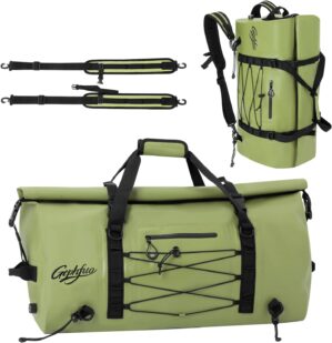 Waterproof Duffel Bag Backpack, Rol...