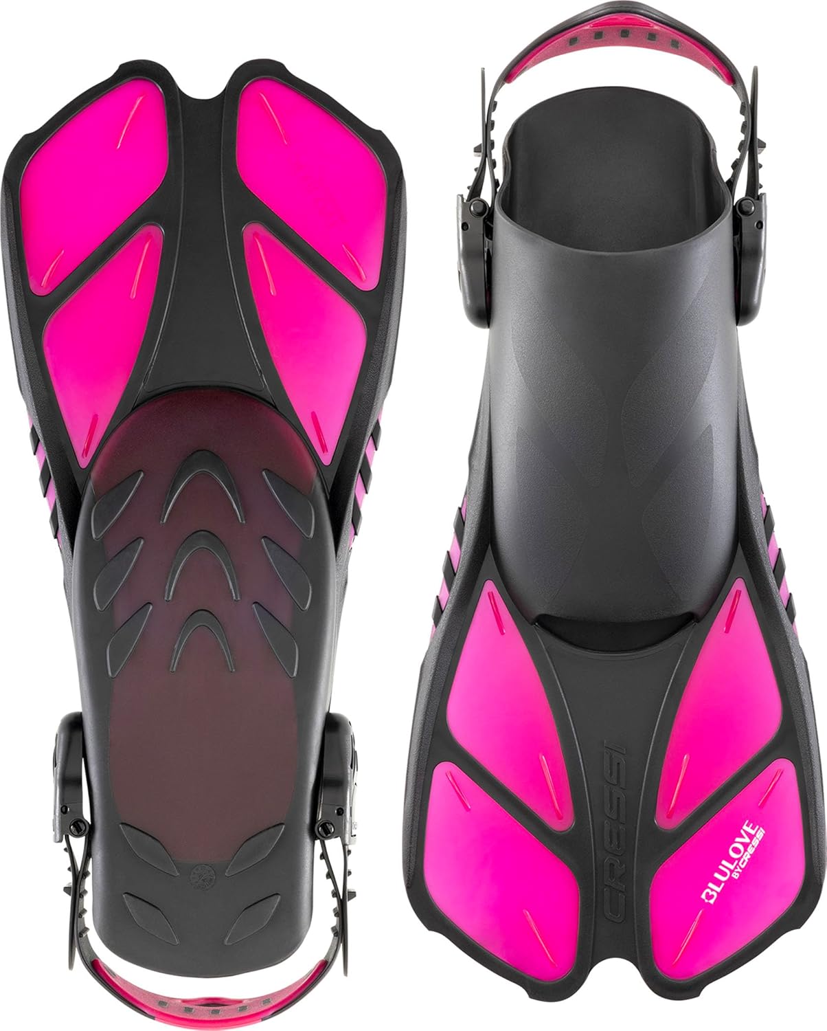 Cressi Adult Snorkel Set (Mask, Dry Snorkel, Adjustable Fins) - Light for Travel - Ocean Set: Designed in Italy - Image 3