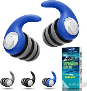Waterproof Swimming Ear Plugs for A...