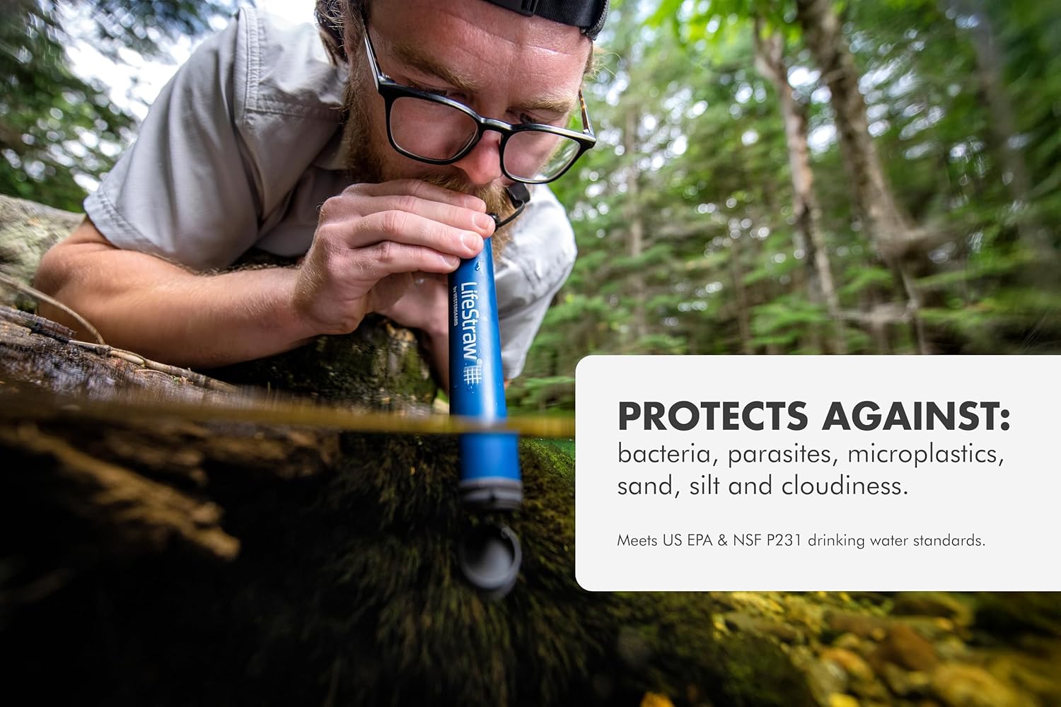 LifeStraw Personal Water Filter for Hiking, Camping, Travel, and Emergency Preparedness - Image 6