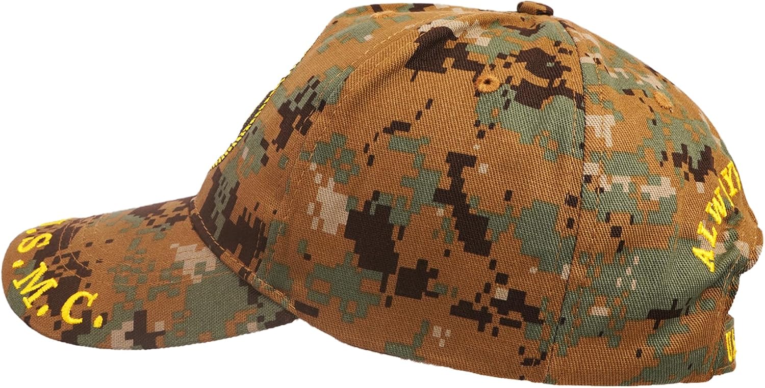 United States Marine Corps Cap Camo | Durable, Perfect for Everyday, Outdoor Activities Comfortable, Officially Licensed - Image 5