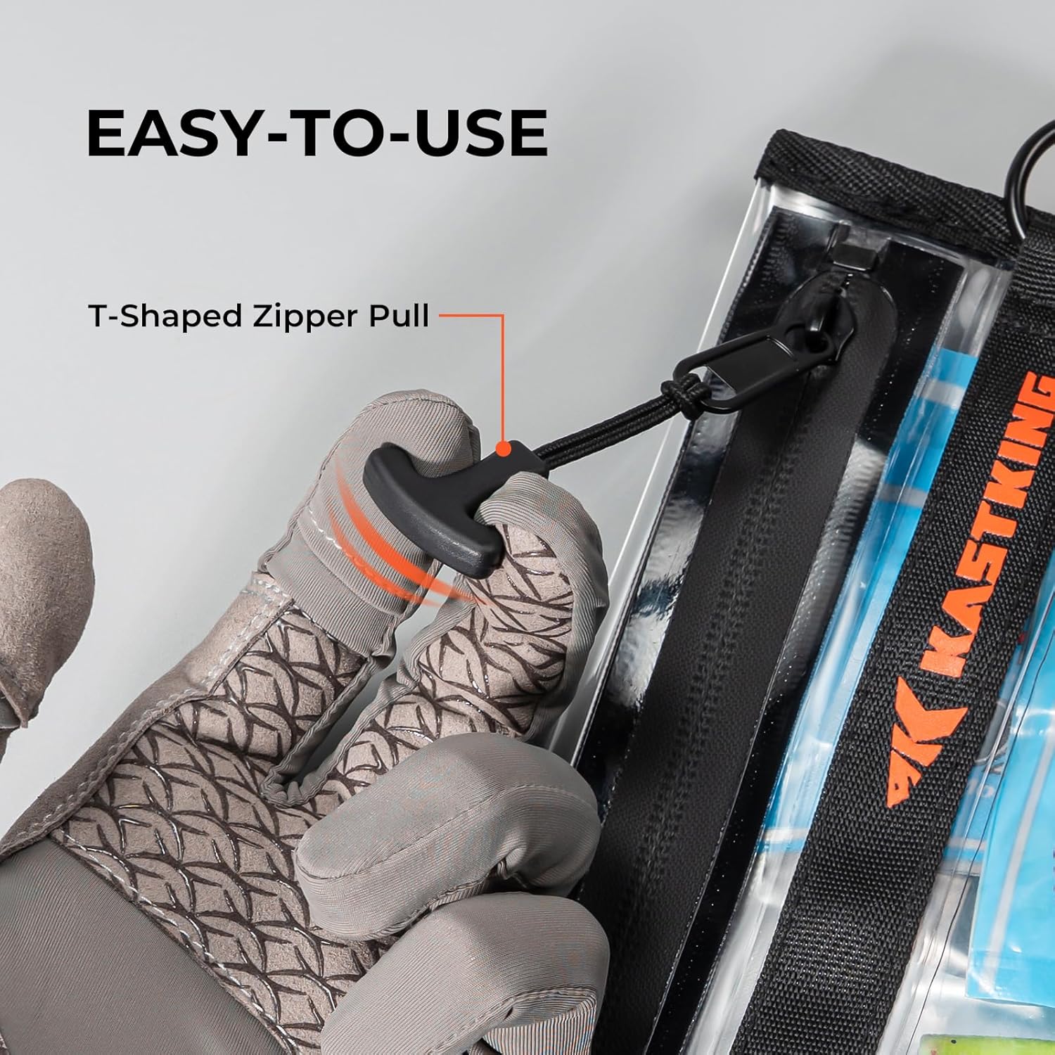 KastKing BaitShield Tackle Storage Bag, Fishing Tackle Bag, Sealed Edges, Water-Resistant Protection, Durable & Tough Build, Large Capacity - Image 6