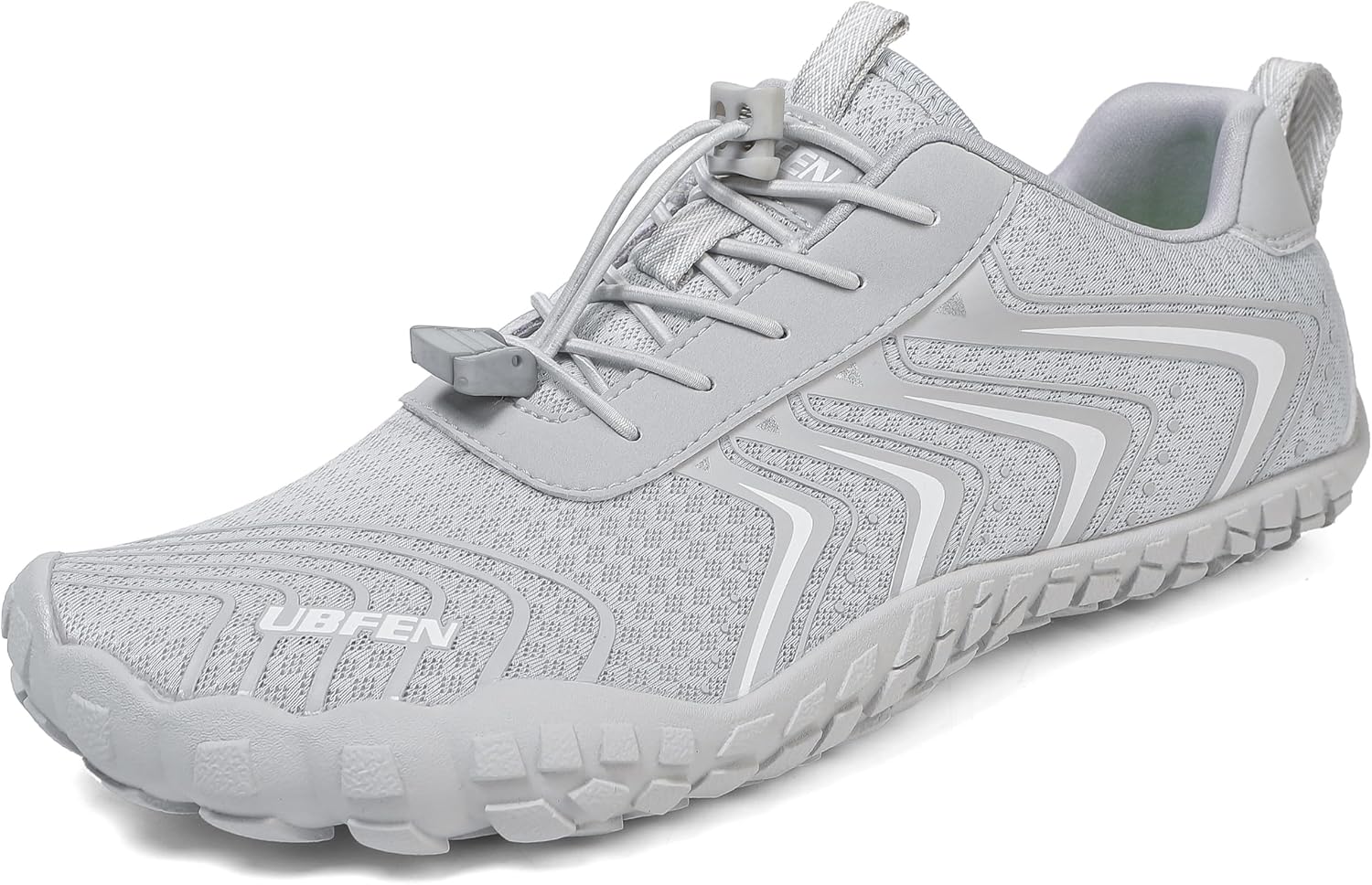 UBFEN Water Shoes Aqua Swim Shoes Mens Womens Beach Sports Quick Dry Barefoot for Boating Fishing Diving Surfing