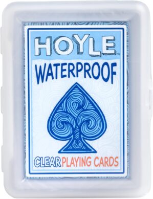 Hoyle Waterproof Playing Cards, Cle...