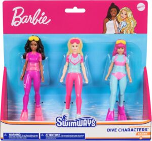 SwimWays Barbie Dive Characters 3-P...