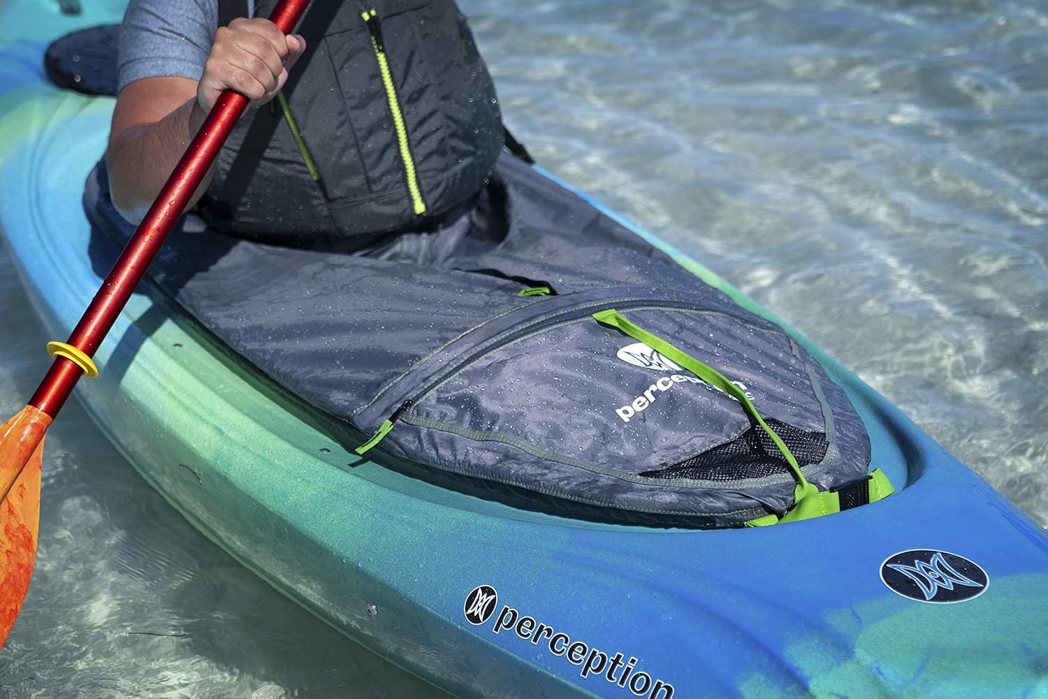 Perception Truefit Spray Skirt | Kayak Spray Skirt For Sit Inside Kayaks | Size P7 thru P12 - Image 3