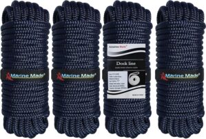 Amarine Made Dock Lines, 4pcs Boat ...