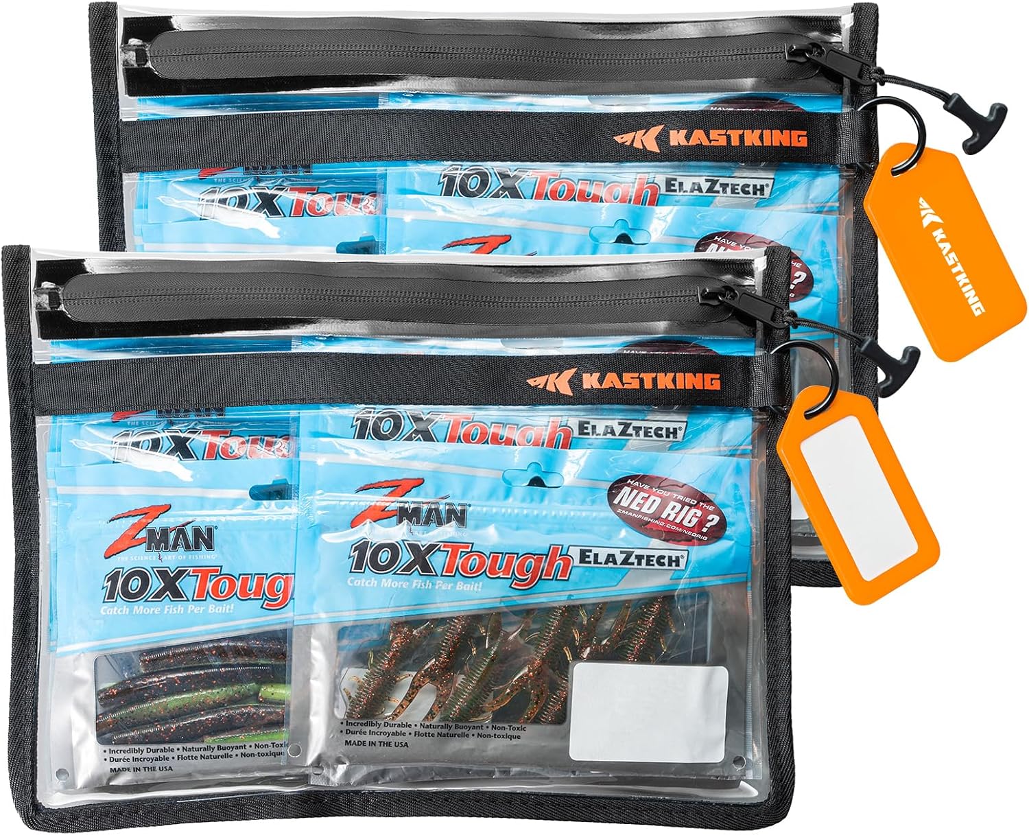 KastKing BaitShield Tackle Storage Bag, Fishing Tackle Bag, Sealed Edges, Water-Resistant Protection, Durable & Tough Build, Large Capacity