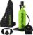 GOYOJO Mini Scuba Tank, Portable Diving Lung Air Tank with DOT Certified, Refillable Emergency Backup Pony Bottle for Snorkeling, Underwater Breathing, Training