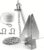 Boat Anchor Kit 5/8.5 lb Anchor Kit with Chain, Rope and Shackle, Boat Anchor Kit for 8-16/12–22 ft Pontoon, Small Boat,Fishing and Bass Boats