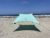 Neso Portable Beach Tent Sun Shelter with Sand Anchor – Lightweight Beach Shade Canopy – Easy Setup for Family Outings – Patented Reinforced Corners – UPF 50+ Sun Protection – 7 x 7ft – Seafoam