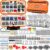 TOPFORT 187/343pcs Fishing Accessories Kit, Organized Fishing Tackle Box with Tackle Included, Fishing Hooks, Fishing Weights Sinkers, Fishing Gear and Equipment, Fishing Gift for Men