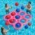 MoKo Pool Water Toys Tic-Tac-Toe Games Set, Inflatable Floats Toy with 10 Balls, Pool Games for Family Party Outdoor Beach Adults Teens Kids 2-10 Players