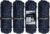 Amarine Made Dock Lines, 4pcs Boat Dock Lines 1/2” X 20’, 12” Eyelet Double-Braided Boat Lines Docking 968lbs Working Load, Nylon Dock Ropes with 4840lbs Strength, for Boat Outdoor Activities, Blue
