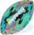 Swimways Hydro Waterproof Football, Outdoor Games for Adults and Kids, Swimming Pool Accessories and Pool Party Games,9.25 Inches, Green
