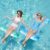 SLOOSH 2 Packs Hammock Pool Floats Adults, 4-in-1 Multi-Purpose Inflatable Pool Floats PVC Water Hammock Lounge Floaties